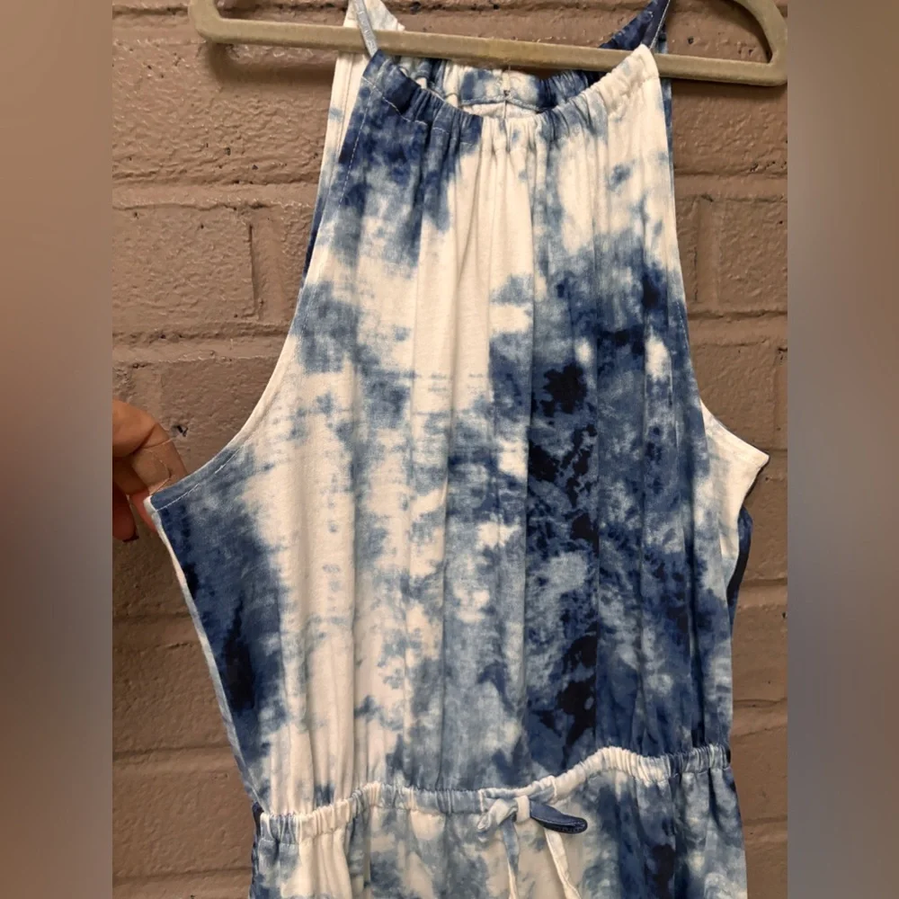 Polo Ralph Lauren girls tie dye maxi dress  M 10-12